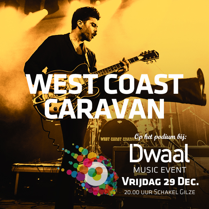 De band West Coast Caravan bij Dwaal 2023